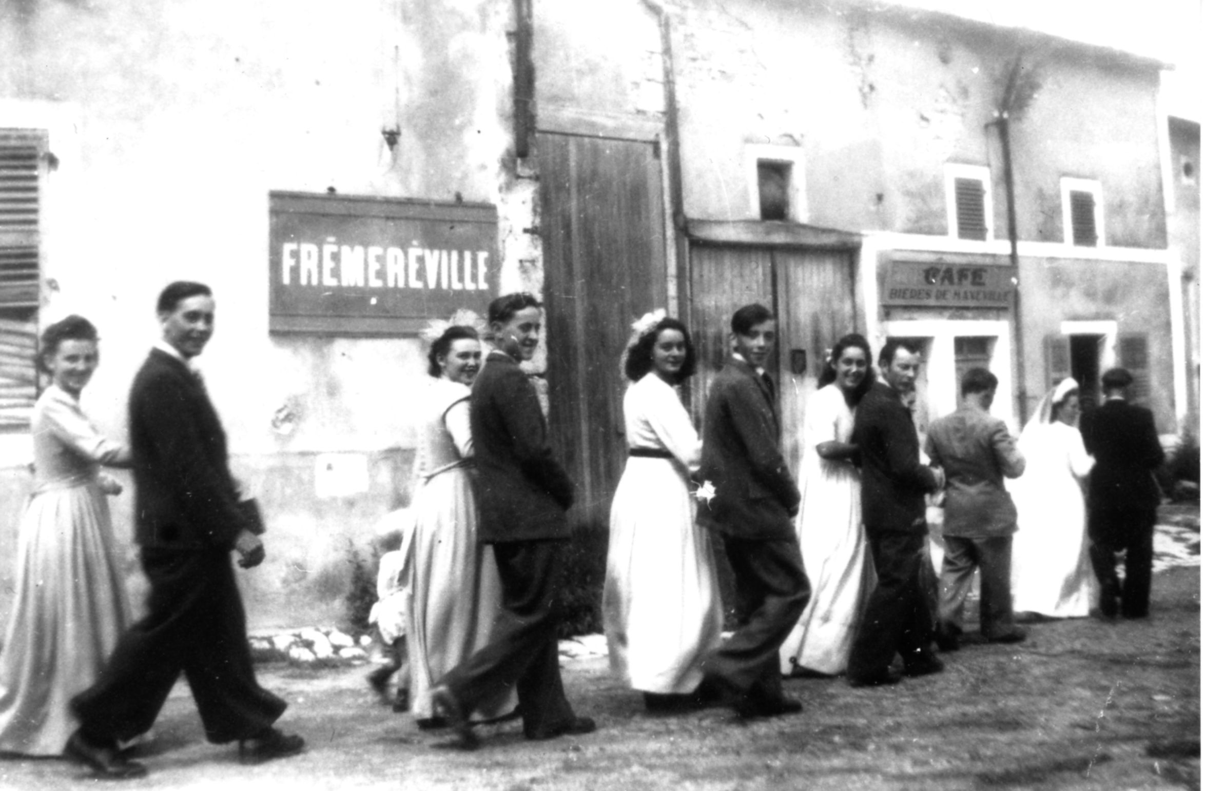 Mariage  Frmerville vers 1970