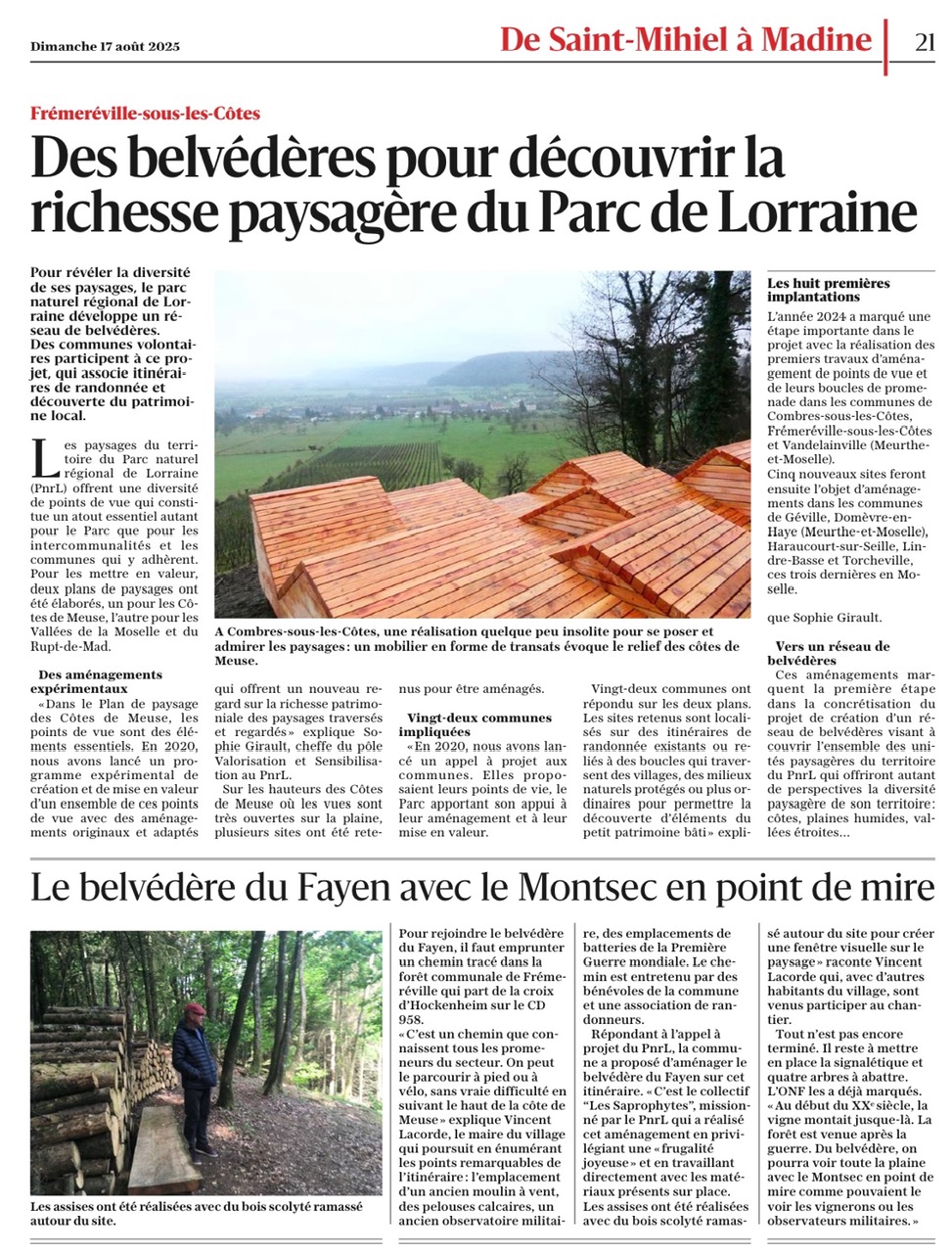 Le sentier du Fayen à Frémeréville-sous-les-Côtes